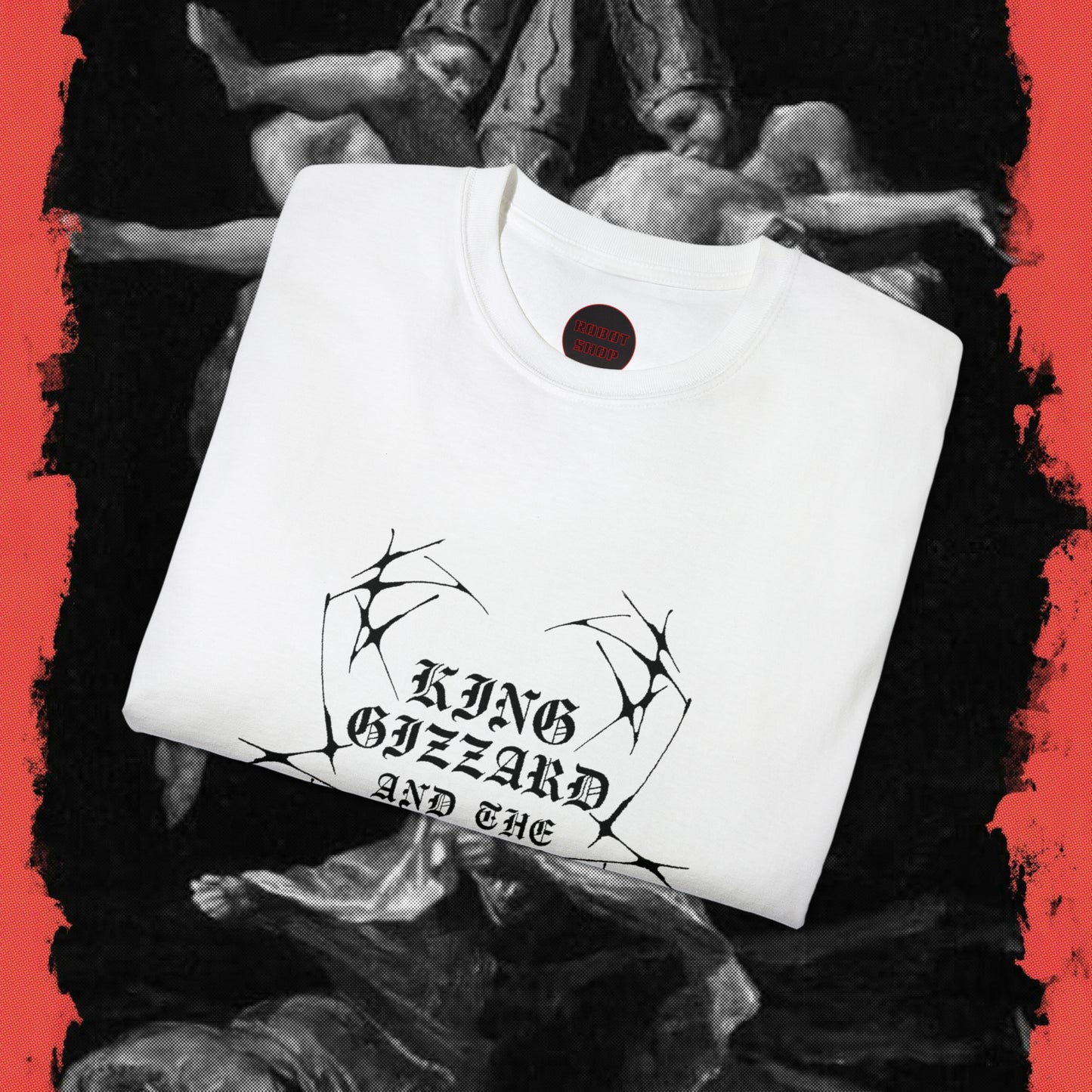 Tribal Heavy Metal King Gizzard T-shirt (loose fit)