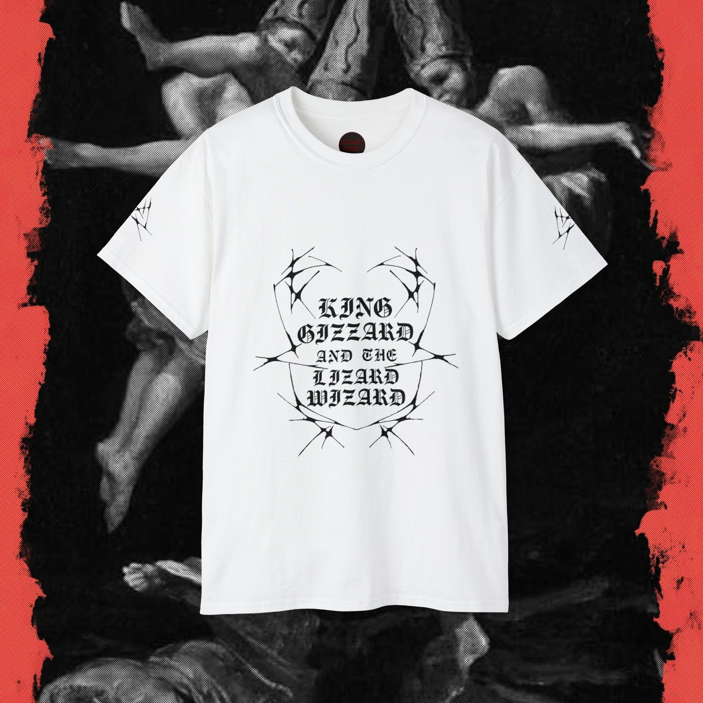 Tribal Heavy Metal King Gizzard T-shirt (loose fit)