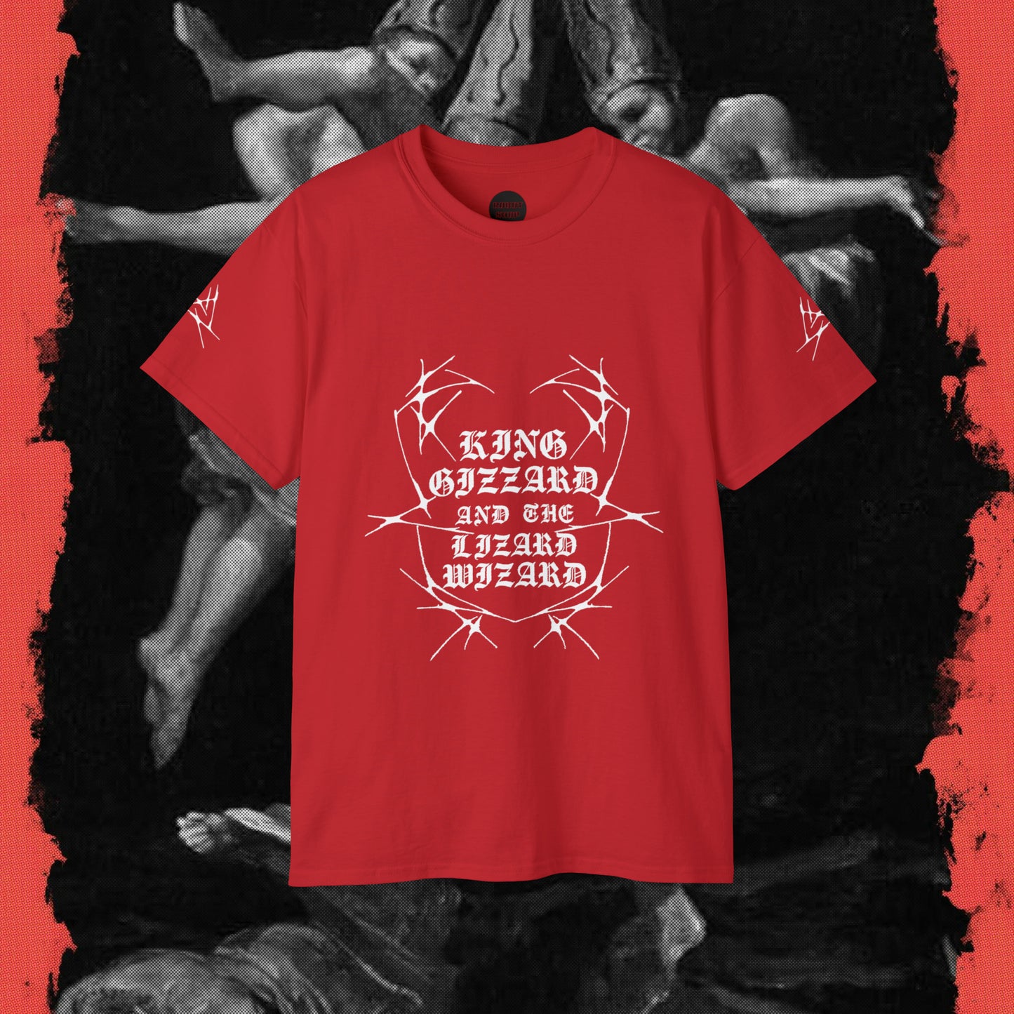 Tribal Heavy Metal King Gizzard T-shirt (loose fit)