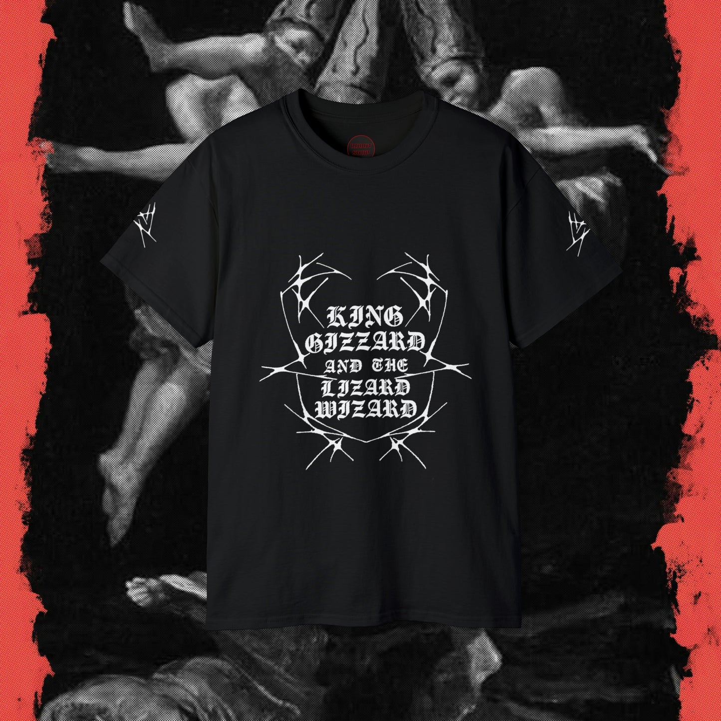 Tribal Heavy Metal King Gizzard T-shirt (loose fit)